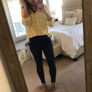 Yellow Merona Collared Shirt